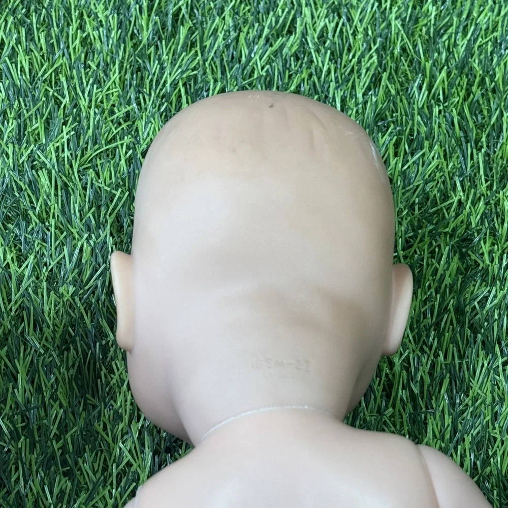 Vintage Twin Baby Dolls Pair 2 Matching Smiling Baby Dolls One Dressed